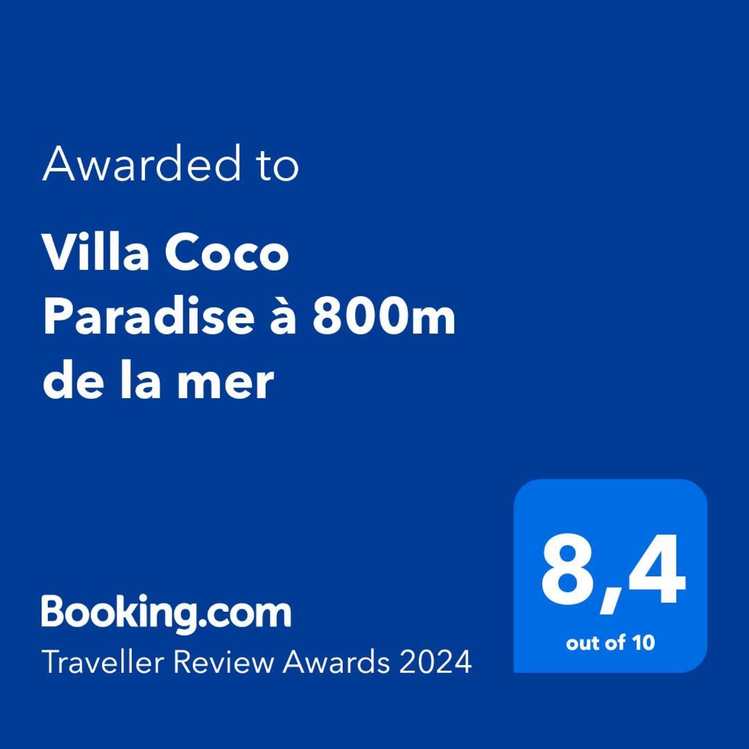 Villa Coco Paradise A 800M De La Mer Saint-Francois  Exteriér fotografie